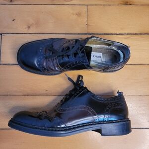 Dolce&Gabbana Vintage Black and Brown Men's Derby Shoes